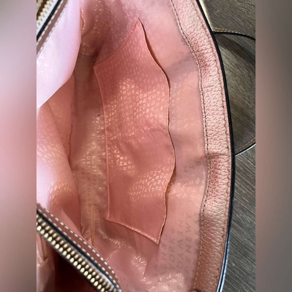 Kate Spade Rose Gold Mesh Handbag - Picture 13 of 15